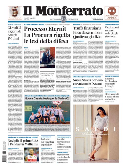 Il Monferrato - Edizione 54 del 13/07/2021